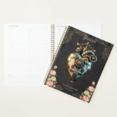 Een indrukwekkend steampunk hart planner (Display)