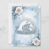 Een indrukwekkend steampunk hart save the date (Achterkant)