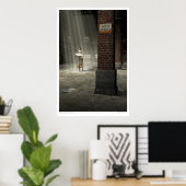 Een industriële ballet poster (Thuiskantoor)