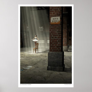 Een industriële ballet poster