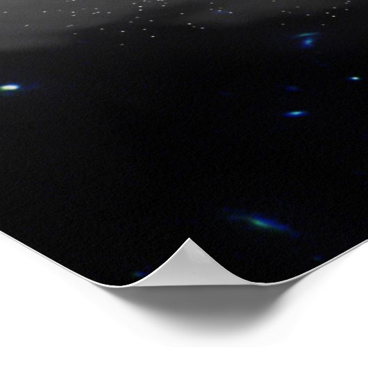 Een ineenstorting van sterrenstelsels poster (Hoek)