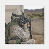 Een infanterieverkenner magneet (Voorkant)