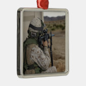 Een infanterieverkenner metalen ornament (Rechts)