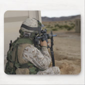 Een infanterieverkenner muismat (Voorkant)