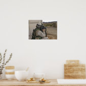 Een infanterieverkenner poster (Keuken)