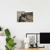 Een infanterieverkenner poster (Thuiskantoor)