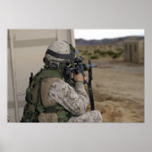 Een infanterieverkenner poster (Voorkant)