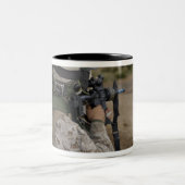 Een infanterieverkenner tweekleurige koffiemok (Center)