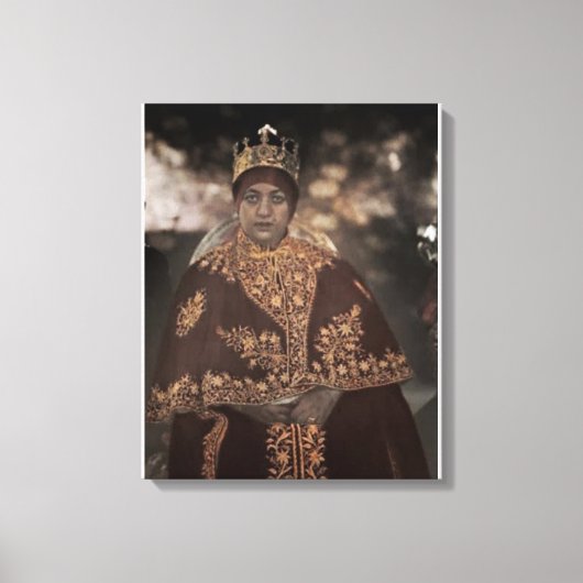 Een informeel portret van Menen Canvas Afdruk (Voorkant)