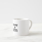 Een ingenieur zijn is een eer mechanisch zijn is espresso kop (Voorkant rechts)