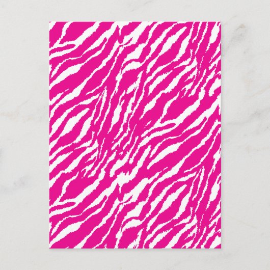 Een ingewikkeld bloemmotief in roze en wit, art briefkaart (Voorkant)