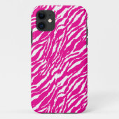Een ingewikkeld bloemmotief in roze en wit, art Case-Mate iPhone case (Achterkant)