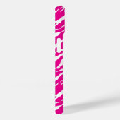 Een ingewikkeld bloemmotief in roze en wit, art Case-Mate iPhone case (Achterkant / Rechts)