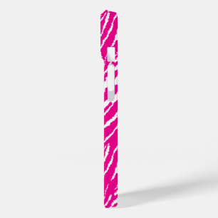 Een ingewikkeld bloemmotief in roze en wit, art Case-Mate iPhone 14 hoesje
