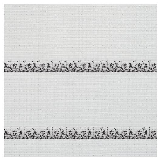 Een ingewikkeld zwart-wit bloemontwerp set aga stof (Swatch)