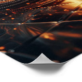 Een ingewikkelde fusie van kunst en wetenschap poster (Hoek)