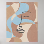 Een inheemse vrouw poster (Voorkant)