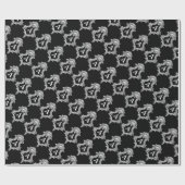 Een Initiaal-opvulpapier voor monogrammen Cadeaupapier (Vlak)
