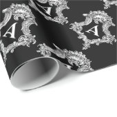 Een Initiaal-opvulpapier voor monogrammen Cadeaupapier (Rol Hoek)