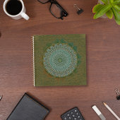 Een initiatie van een massacirkel notitieboek