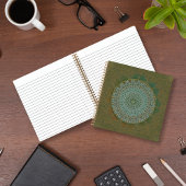 Een initiatie van een massacirkel notitieboek