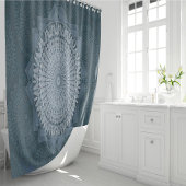 Een initiëring van de massamirkel douchegordijn