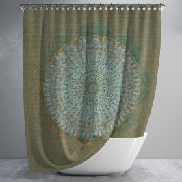 Een initiëring van de massamirkel douchegordijn