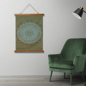 Een initiëring van de massamirkel hangend wandkleed