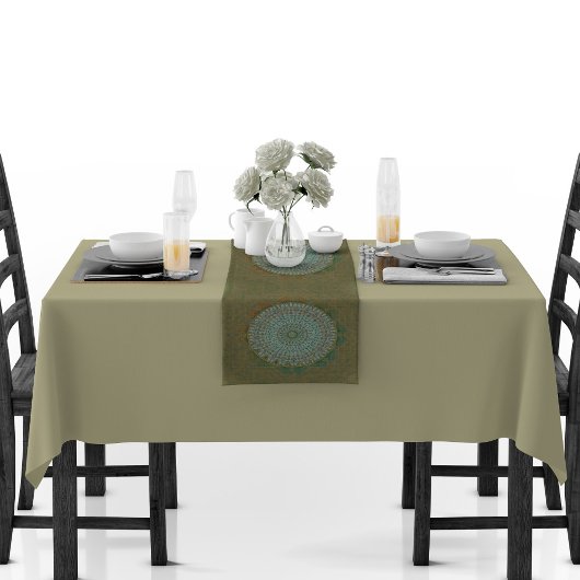 Een initiëring van de massamirkel medium tafelloper