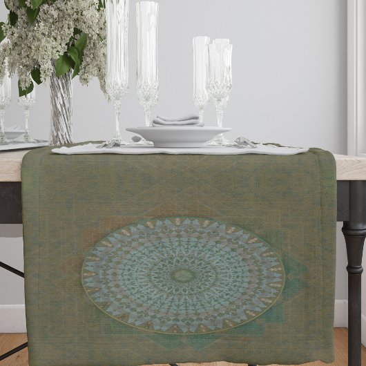 Een initiëring van de massamirkel medium tafelloper