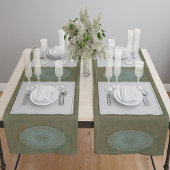 Een initiëring van de massamirkel medium tafelloper