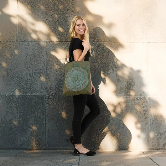 Een initiëring van de massamirkel tote bag