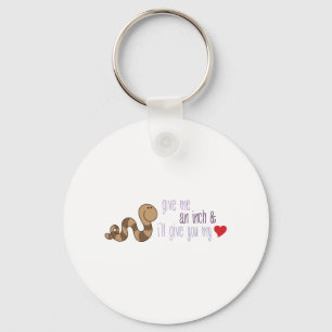 Een inkeping sleutelhanger