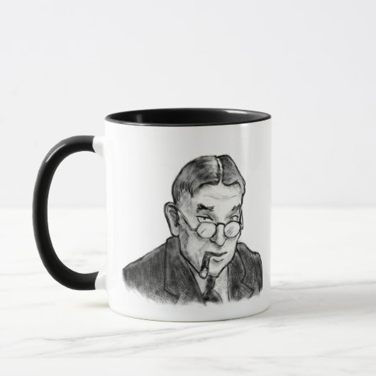 Een inktketting Wretch: H.L. Mencken Mok (Links)