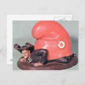 Een inktpot of een tabakspot briefkaart (Voorkant / Achterkant)