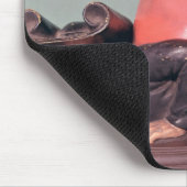 Een inktpot of een tabakspot muismat (Hoek)