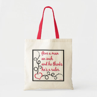 Een inktzak geven tote bag