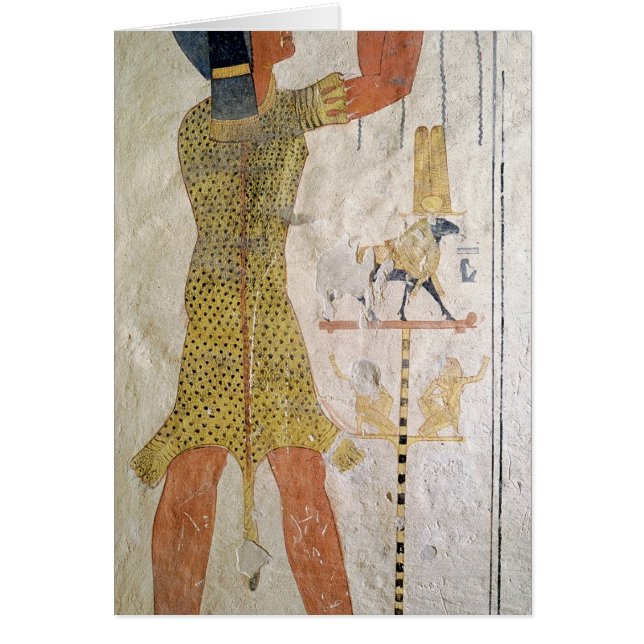 Een Inmutef-priester die een aanbod doet (Voorkant)