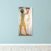 Een Inmutef-priester die een aanbod doet Canvas Afdruk (Insitu (Houten vloer))