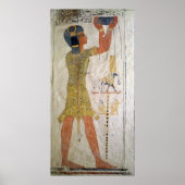 Een Inmutef-priester die een aanbod doet Poster (Voorkant)