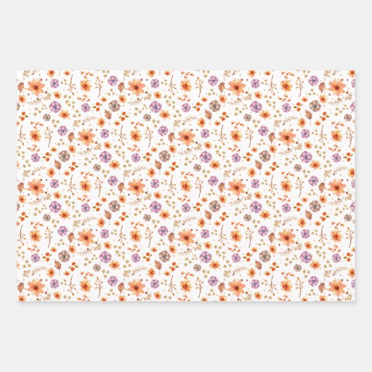 Een inpakpapier dat je de herfststemming geeft (Voorkant 2)