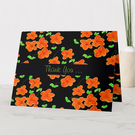 Een Inspirerend dank Bedankkaart (Voorkant)