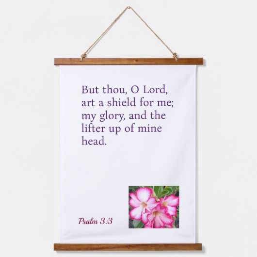 Een Inspirerend hangend tapijt Hangend Wandkleed (Voorkant)