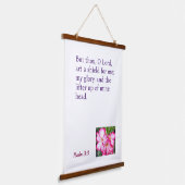 Een Inspirerend hangend tapijt Wandkleed (Gebogen)