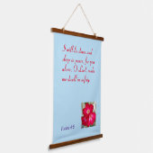 Een inspirerend hangend tapijt wandkleed (Gebogen)