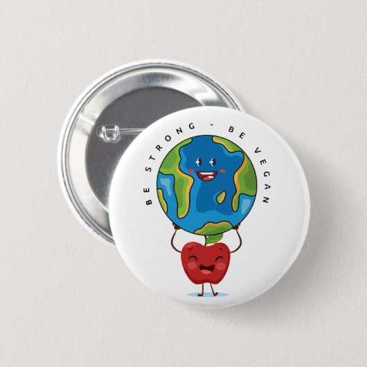 Een inspirerend knop voor inspirerend mensen ronde button 5,7 cm (Voorkant /achterkant)