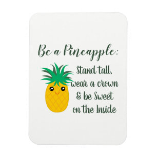 Een Inspirerend Motivatie citaat voor ananas zijn Magneet
