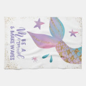 Een Inspirerend prijsopgave voor Zeemeermin zijn Theedoek (Horizontaal)