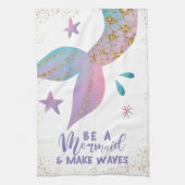 Een Inspirerend prijsopgave voor Zeemeermin zijn Theedoek (Verticaal)