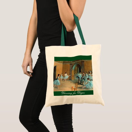 Een inspirerende dansende voor Degas budget canvas Tote Bag (Voorkant (product))